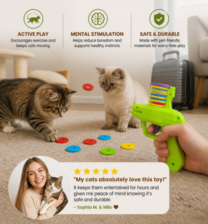 Funny Cat Toys Creative Turnip Gun