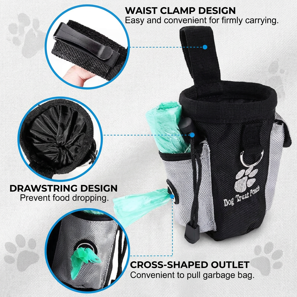 Portable Dog Treat Bag