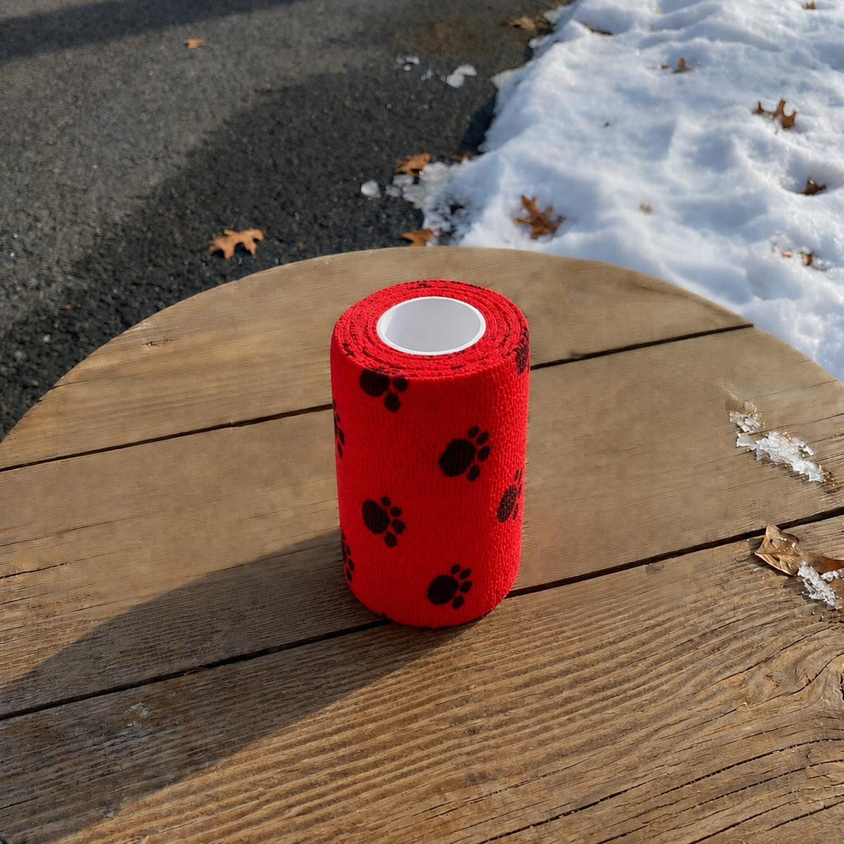 Self-Adhesive Pet Bandage Wrap for Hot Pavement & Snow Protection