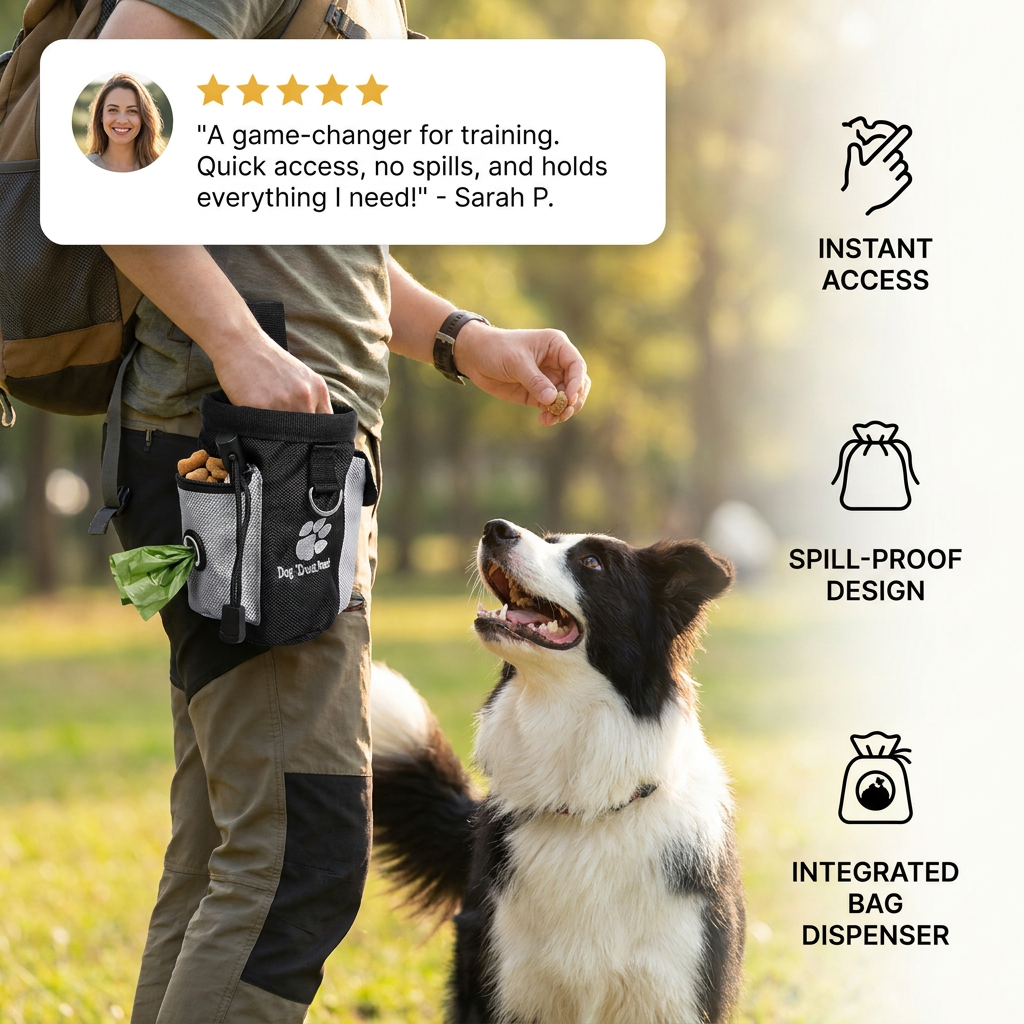 Portable Dog Treat Bag