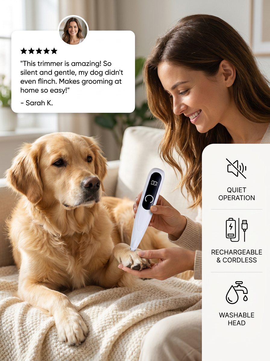Professional Pet Paw Trimmer