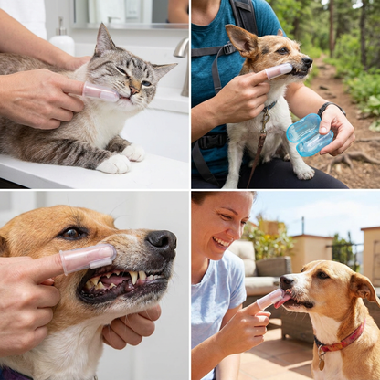 Hot Selling Soft Pet Finger Toothbrush