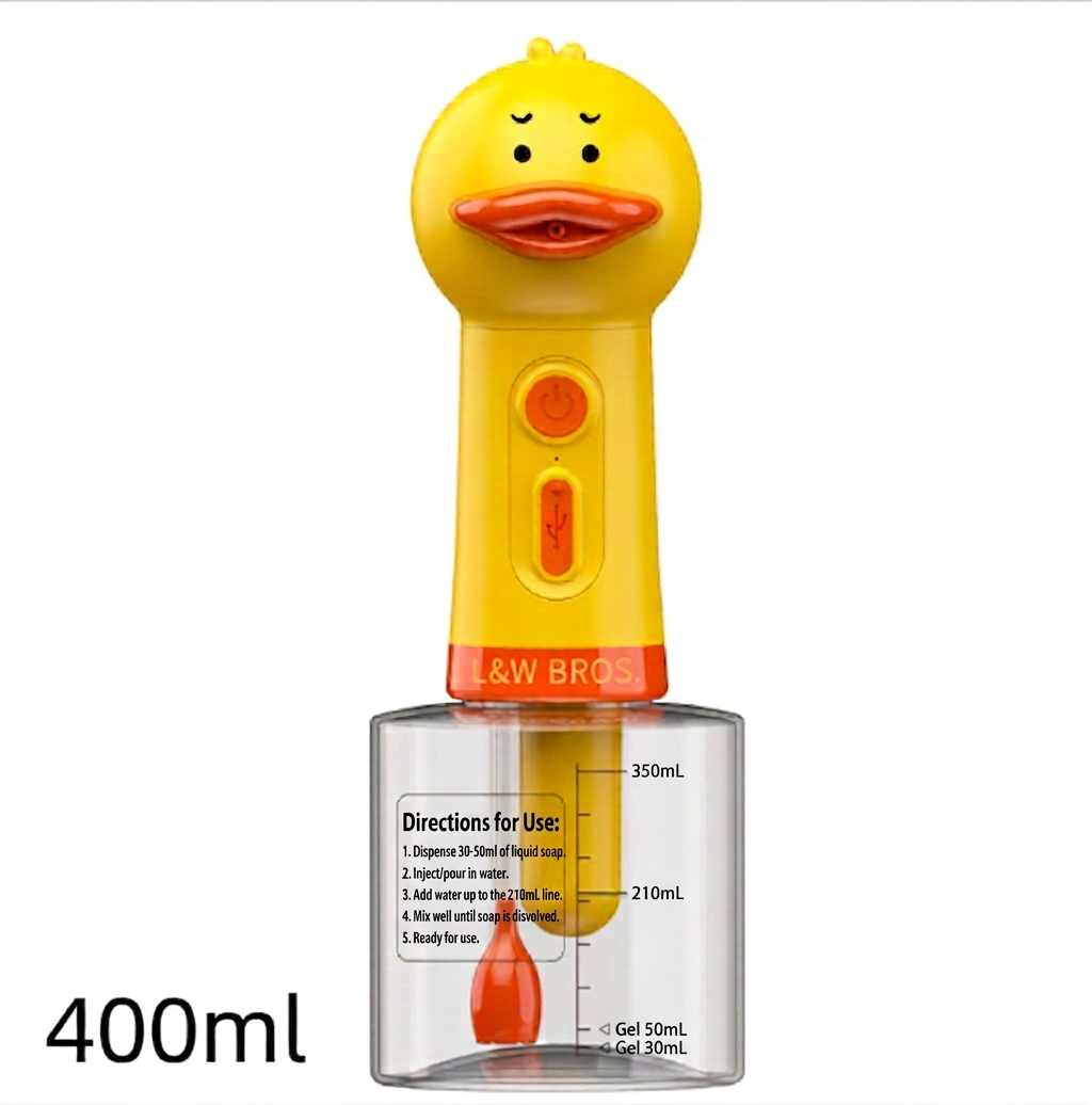 Automatic Duck Pet Foam Sprayer