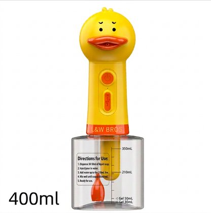 Automatic Duck Pet Foam Sprayer