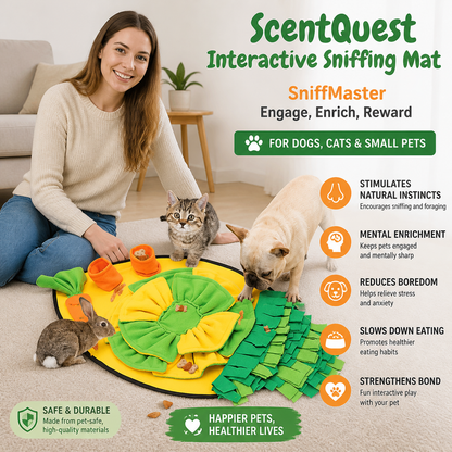 ScentQuest Interactive Sniffing Mat – SniffMaster