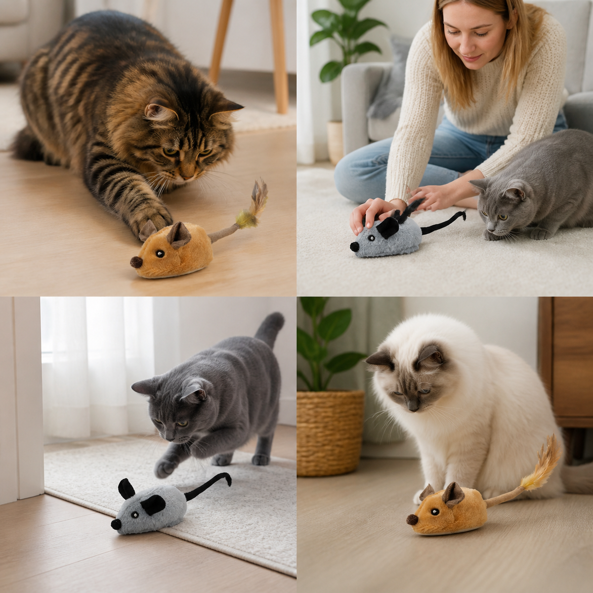 Intelligent mouse toy