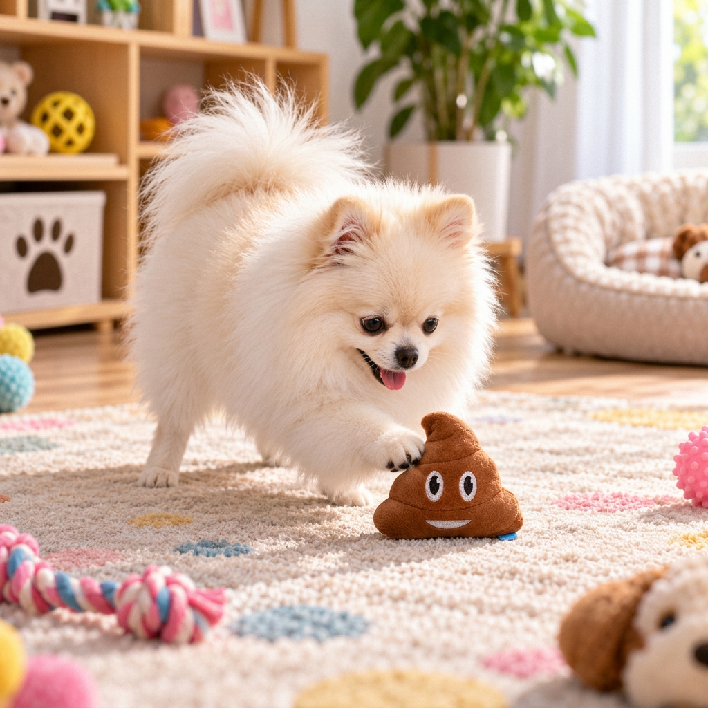 Farting Plush Dog Toy with 7 Funny Sounds