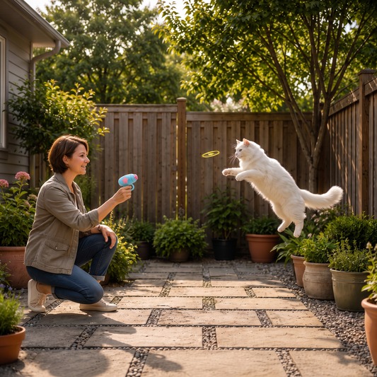 Pet Flying Disc Launcher
