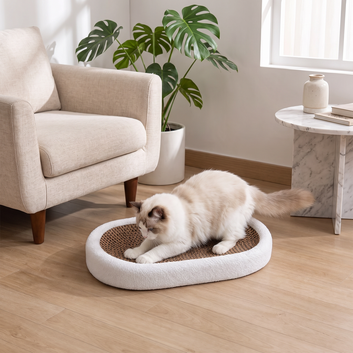 Luxury Scratch - Cat Bed