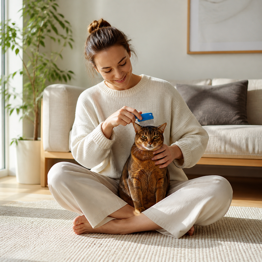 Flea-Free: Gentle Grooming for Your Cat