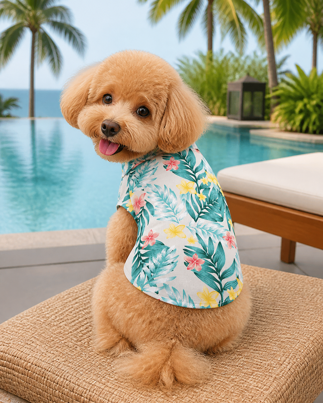 Hawaiian Dog Shirt