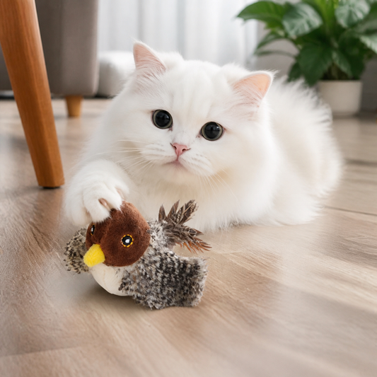 Chirping Bird Toy For Cats