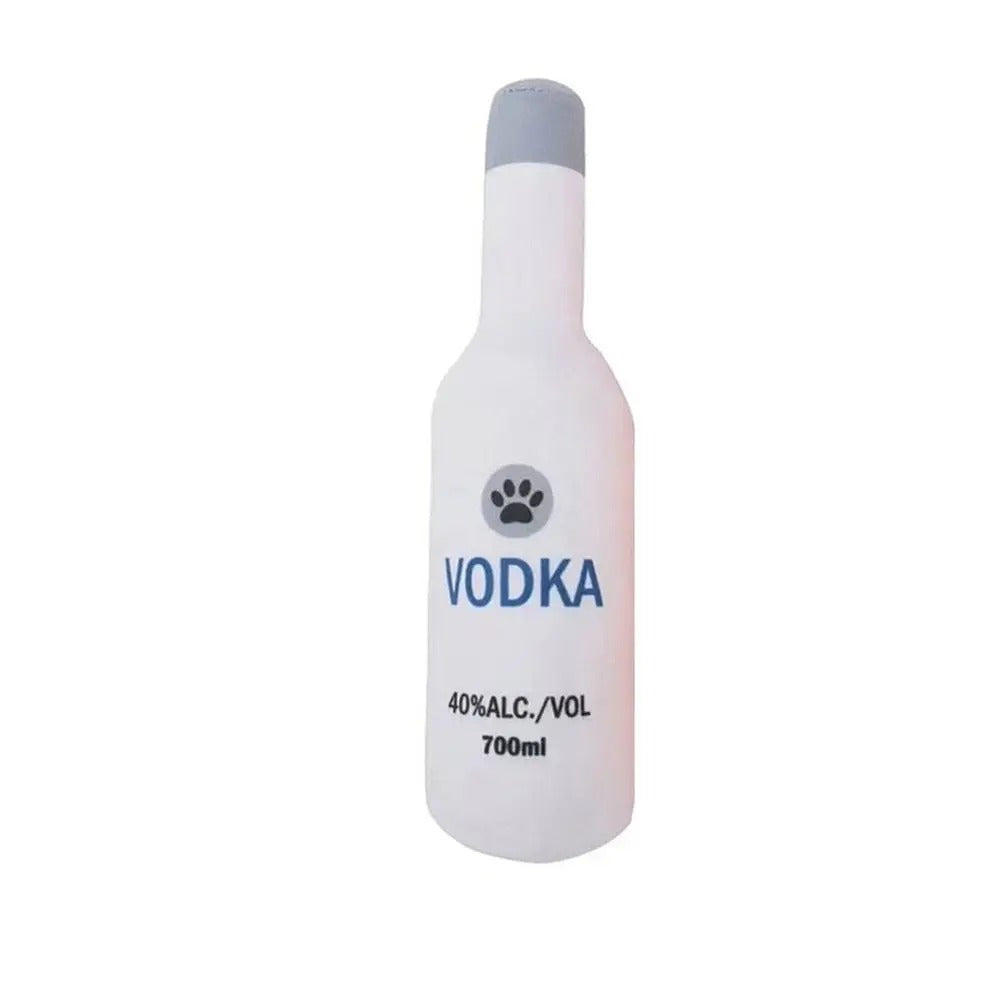 Champagne Bottle Shape Dog Toy