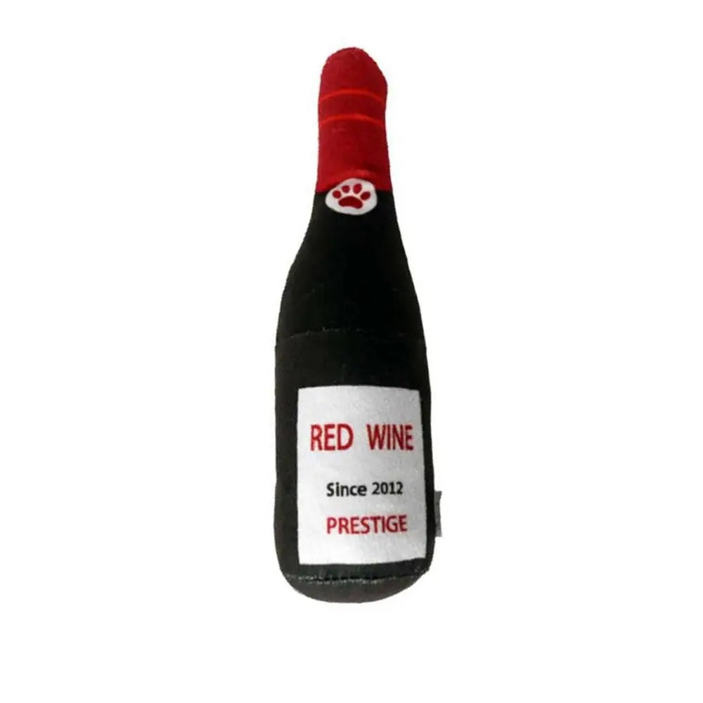 Champagne Bottle Shape Dog Toy