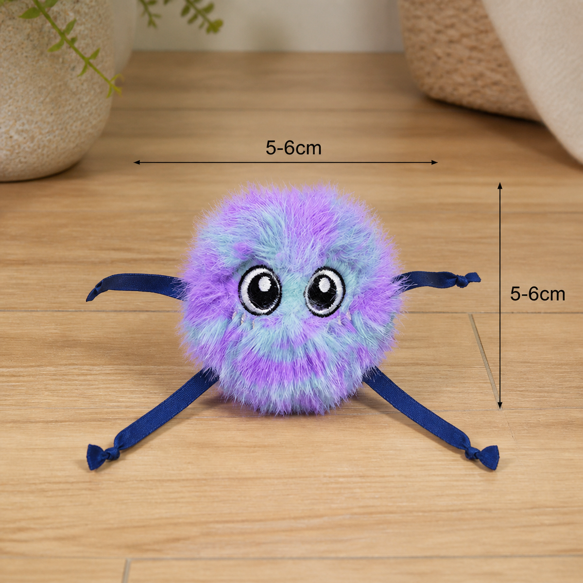Cute Interactive Rolling Plush Cat toy
