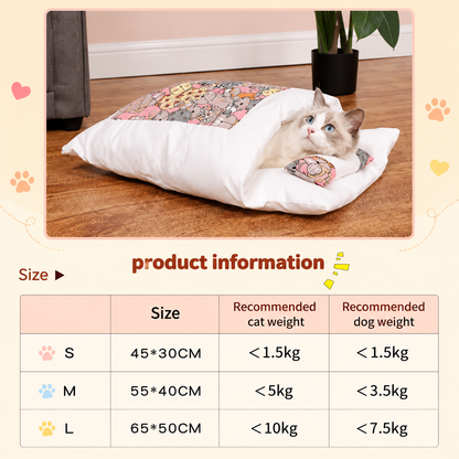 PurrfectNap Cat Sleeping Bag