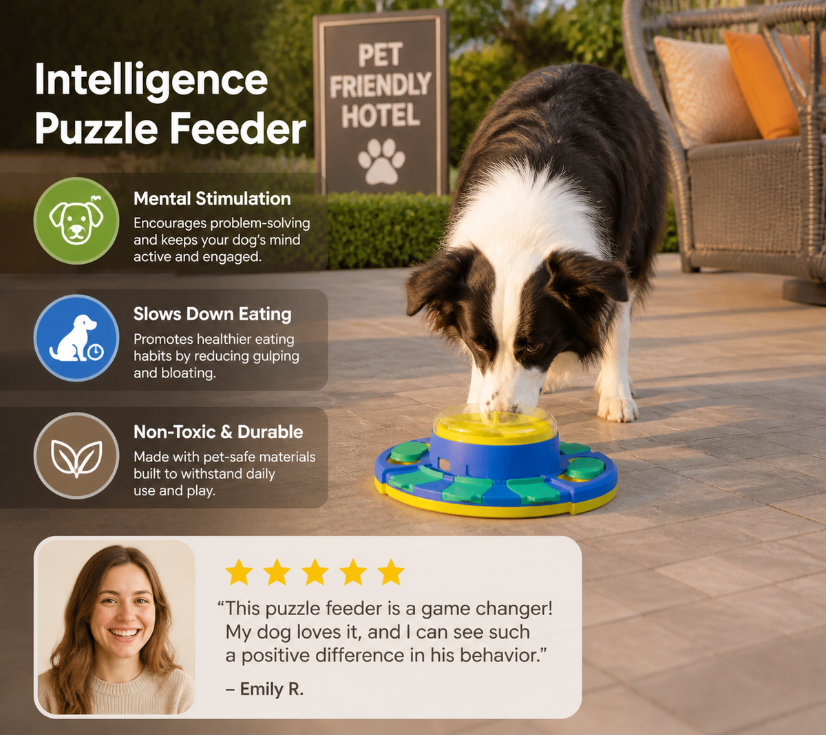 Intelligence Puzzle Feeder