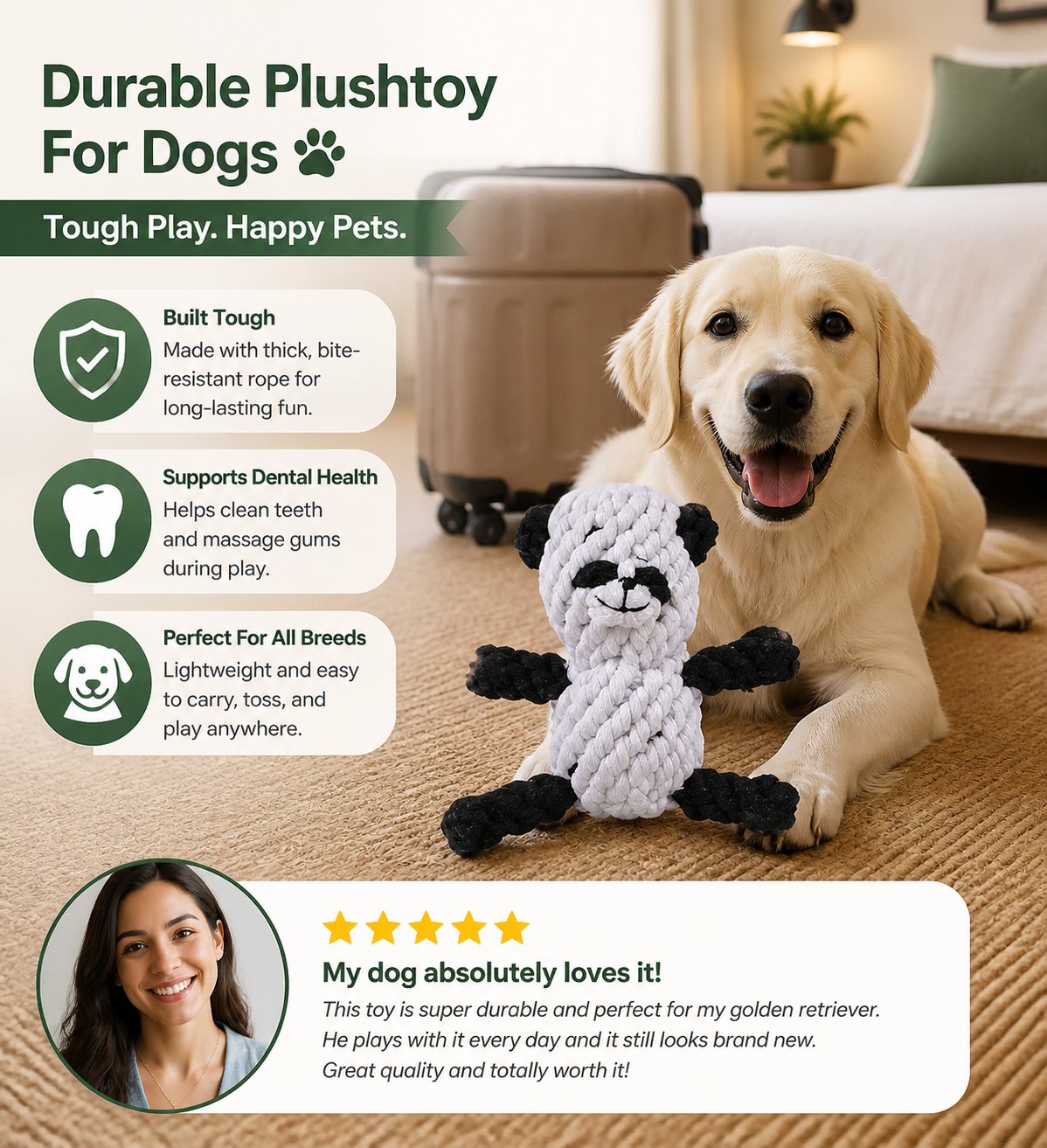 Durable Plushtoy For Dogs