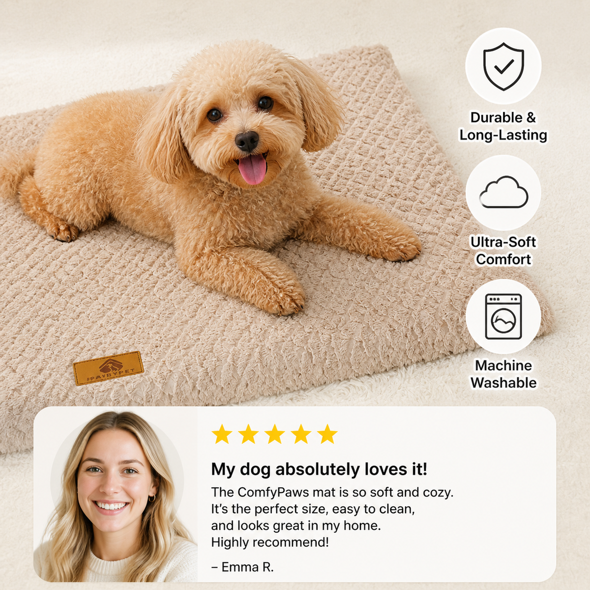 ComfyPaws Dog Mat