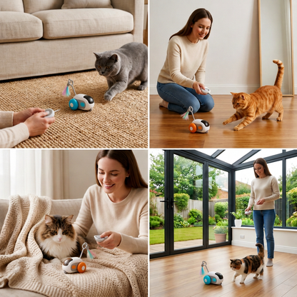 Remote Control Cat Toy